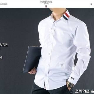 thom-browne-톰브라운호라이즌-삼선-스판-셔츠-명품 레플리카 미러 SA급